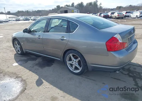 2007 Infiniti M45 Sport z USA, uszkodzony, nr VIN JNKBY01E97M402919
